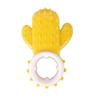 Summer Vibes Mordedor frío cactus amarillo para cachorros