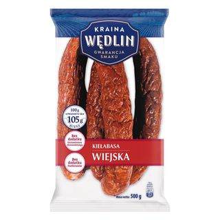 Kraina Wędlin Kiełbasa wiejska 500 g