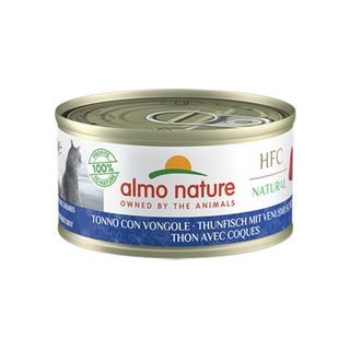 Almo Nature Hfc Natural Atún Y Almejas Lata Para Gatos 0.07Kg