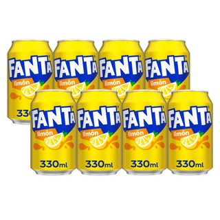Fanta Limón Latas 8x330ml