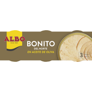 Bonito En Aceite De Oliva Albo Pack 3 X 65Gr.