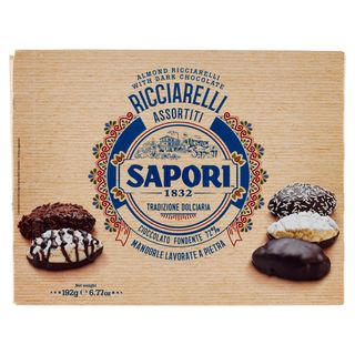 Sapori Almond Ricciarelli Dark Chocolate, 192g
