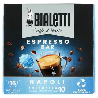 Bialetti Caffè D'Italia Espresso Bar Napoli 16 Capsule 112 G - 152307