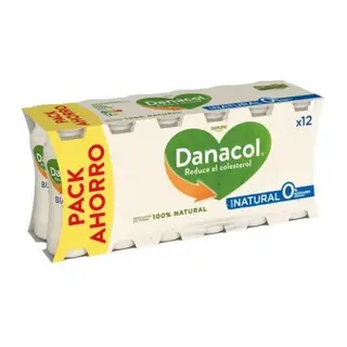 Danacol natural 0% 100g x 12u