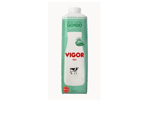 LEITE VIGOR PASTEURIZADO ESPECIAL GORDO 1L