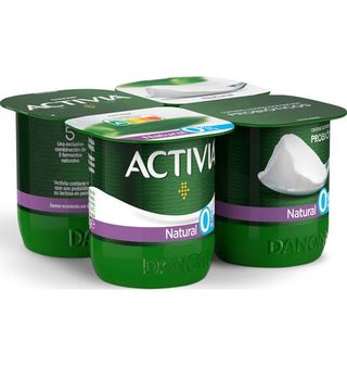 Activia Desnatado 0% Danone Natural 4 Uds.