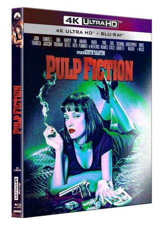 Pulp Fiction Ed Especial Funda - Uhd + Blu-Ray (8421394101845)