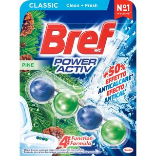 Limpiador Bref Wc Colgador Poder Activo Pino
