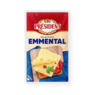 Queso Lonchas Emmental President 80G