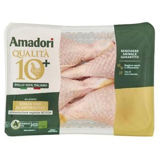 Amadori Qualità 10+ Fusi Di Pollo 0,450 Kg