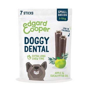 Edgard & Cooper Small Snacks Dentales Manzana Y Eucalipto Para Perros 0.105Kg