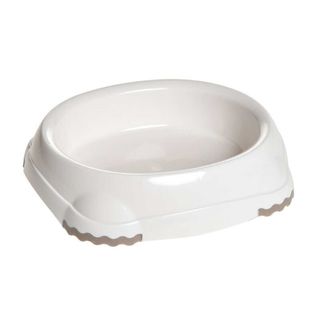 Fit and fun ciotola per gatto in plastica bianca 200ml