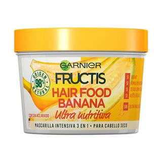 FRUCTIS Mascarilla Hair Food Banana, 400Ml