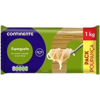 Massa Esparguete Pack Poupança Continente (emb. 1 kg)
