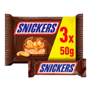 Chocolatinas Snickers 3U Snickers 150 Gr