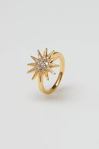 Anillo Estrella Dorado / 15