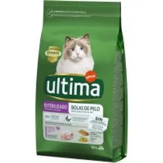 Pienso De Pavo Cont. Bolas Gato Esterilizado Ultima, Saco 1,5 Kg