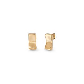 Pendientes Bañados En Oro 18K