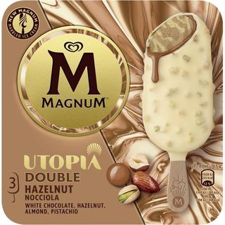 Helado Bombón Utopia Nocciola MAGNUM, pack 3x85 ml (26607713)