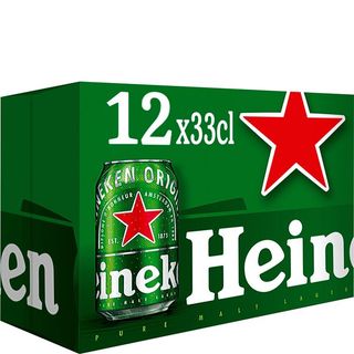 HEINEKEN Cerveza Pack Lata 12X33 Cl