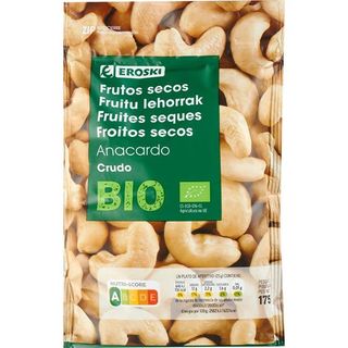 Anacardo Crudo Bio Eroski, Bolsa 175 G (25944158)