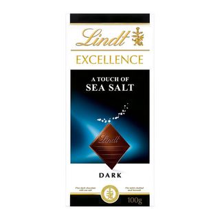 Lindt Excellence Chocolate Negro Toque De Sal 100g