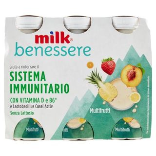 Yogurt Difese Immunitarie Multifrut. Gr.100X6 Milk