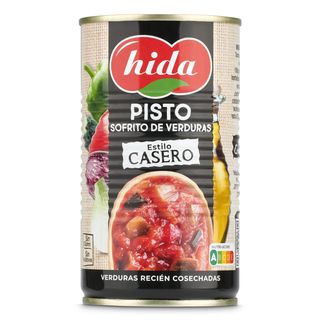 Pisto De Tomate Frito Con Verduras Hida Lata 340 G