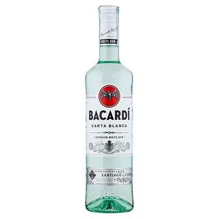 Bacardi Carta Blanca Superior White Rum 700 ml - 5010677012973
