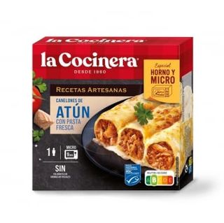 Canelones De Atún Con Pasta Fresca La Cocinera 280 G.