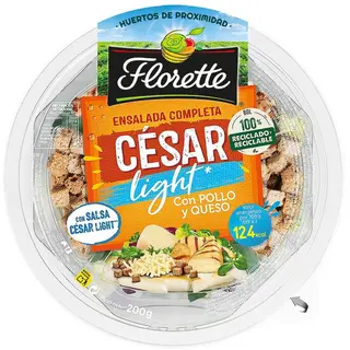 Ensalada César Light Florette, Bowl 200 G