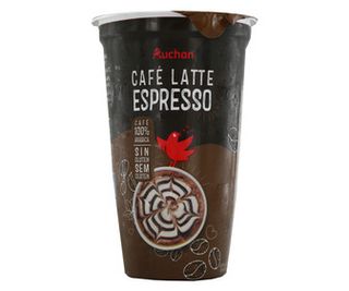 Cafe Latte Espresso Auchan 250 Ml