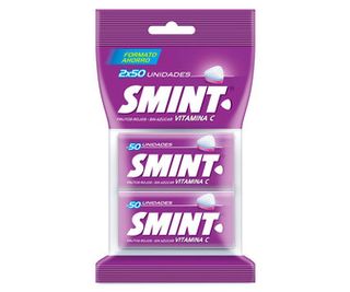 Caramelos Comprimidos de Frutos Rojos sin Azúcar Smint 2 X 35 G.