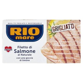 Rio Mare Filetto Di Salmone Al Naturale Con Una Goccia Di Limone Grigliato 125 G - 190156