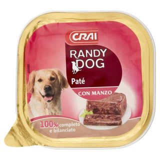Pate' Randy Dog Manzo 300Gr
