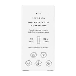 Your Kaya Wkładki higieniczne, 40 szt.