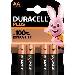 4 Pilas Aa Lr06 Duracell Plus