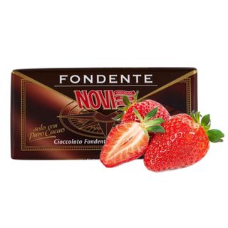 Pack Novi Cioccolato Fondente 100g & Fragole 250g