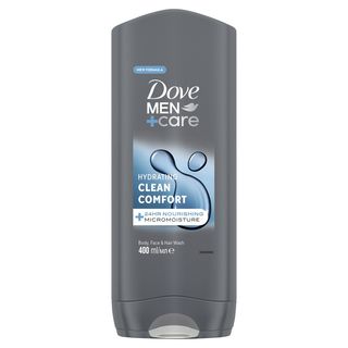 Nawilżający żel pod prysznic Dove Men+Care Clean Comfort 400 ml