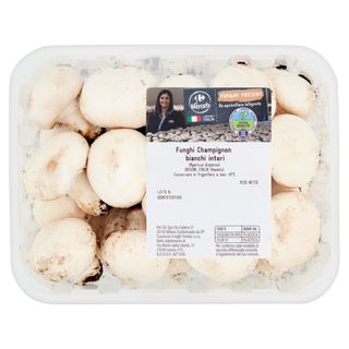 Carrefour il Mercato Funghi Champignon bianchi interi 0,500 kg