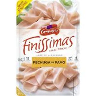 Pechuga De Pavo Pavofrío Finas, Bandeja 115 G (4382800)