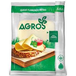 Queijo Flamengo Fatiado Agros (emb. 200 gr)