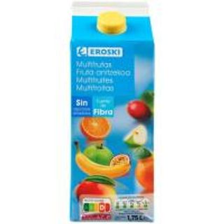 Bebida Multifrutas Sin Azúcar Eroski Brik 1,75 L. (23087448)