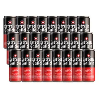Pack 24x Estrella Galicia Cerveza Lata 330ml