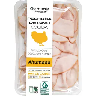 Pechuga De Pavo Ahumada Finas Lonchas 100 G