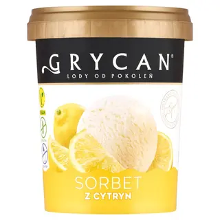 Lody Grycan Sorbet Cytryna 500Ml