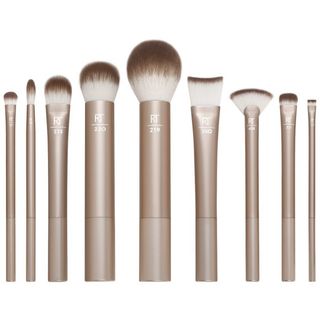 Set 9 Brochas Au Naturel Complete Brush Set - Real Techniques - Multicolor 79625042665