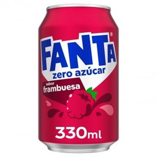 Fanta De Frambuesa Zero Lata 33 Cl.