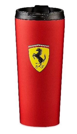 MATTE THERMAL MUG RED 400ML