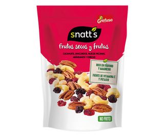 Frutos Secos Con Arandanos Y Cerezas Snatts 120G
